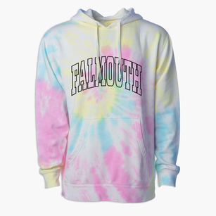 Falmouth Pennsylvania Trendy Block Premium Tie-Dye Hoodie