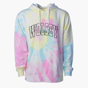Wolsey South Dakota Trendy Block Premium Tie-Dye Hoodie