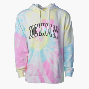 Mckinney Kentucky Trendy Block Premium Tie-Dye Hoodie
