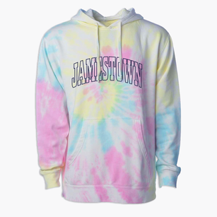Jamestown Kentucky Trendy Block Premium Tie-Dye Hoodie