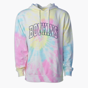 Boykins Virginia Trendy Block Premium Tie-Dye Hoodie