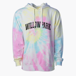 Willow Park Texas Varsity Premium Tie-Dye Hoodie