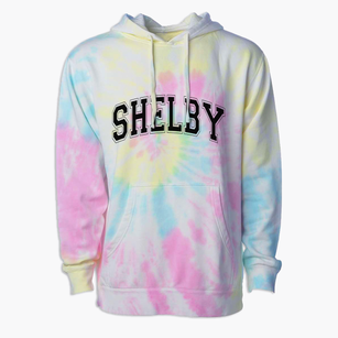 Shelby New York Varsity Premium Tie-Dye Hoodie