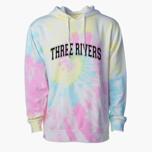 Three Rivers Oregon Varsity Premium Tie-Dye Hoodie