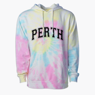 Perth New York Varsity Premium Tie-Dye Hoodie