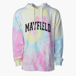 Mayfield Ohio Varsity Premium Tie-Dye Hoodie