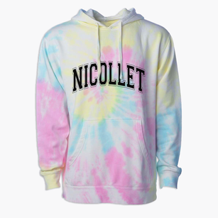 Nicollet Minnesota Varsity Premium Tie-Dye Hoodie