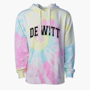 De Witt New York Varsity Premium Tie-Dye Hoodie