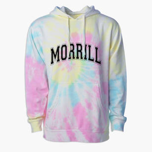 Morrill Maine Varsity Premium Tie-Dye Hoodie