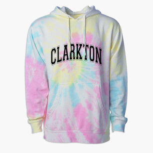 Clarkton North Carolina Varsity Premium Tie-Dye Hoodie