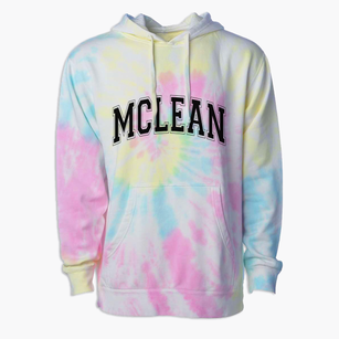 Mclean Texas Varsity Premium Tie-Dye Hoodie