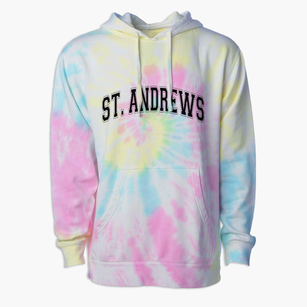 St. Andrews South Carolina Varsity Premium Tie-Dye Hoodie