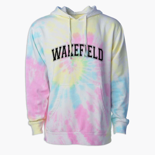 Wakefield Pennsylvania Varsity Premium Tie-Dye Hoodie