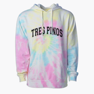 Tres Pinos California Varsity Premium Tie-Dye Hoodie