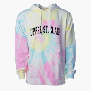Upper St. Clair Pennsylvania Varsity Premium Tie-Dye Hoodie