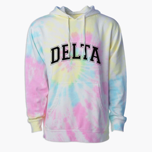 Delta Missouri Varsity Premium Tie-Dye Hoodie