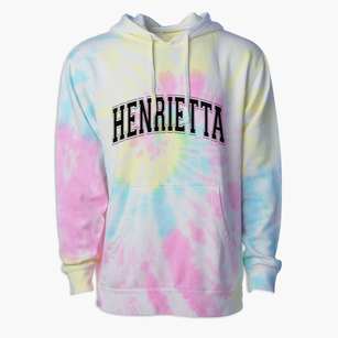 Henrietta Missouri Varsity Premium Tie-Dye Hoodie