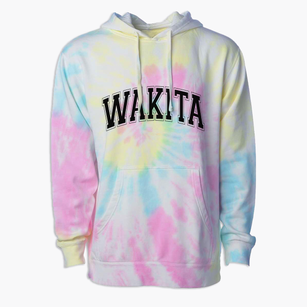 Wakita Oklahoma Varsity Premium Tie-Dye Hoodie