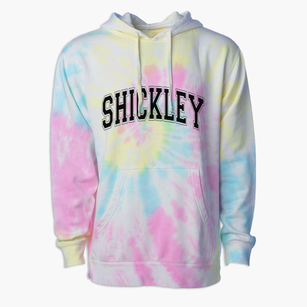 Shickley Nebraska Varsity Premium Tie-Dye Hoodie