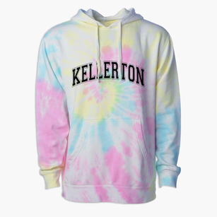 Kellerton Iowa Varsity Premium Tie-Dye Hoodie