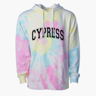 Cypress Illinois Varsity Premium Tie-Dye Hoodie