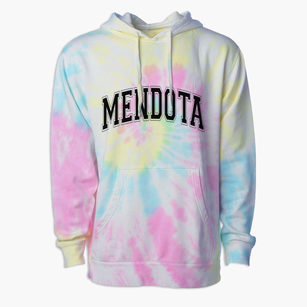 Mendota Minnesota Varsity Premium Tie-Dye Hoodie