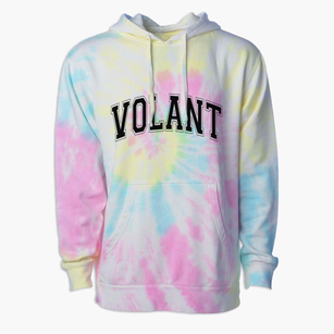 Volant Pennsylvania Varsity Premium Tie-Dye Hoodie