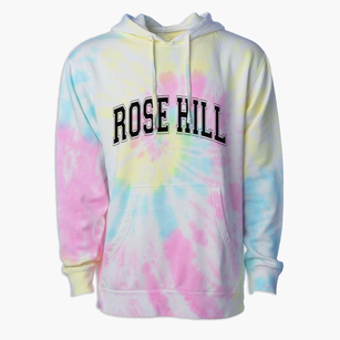 Rose Hill Illinois Varsity Premium Tie-Dye Hoodie