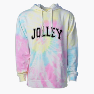 Jolley Iowa Varsity Premium Tie-Dye Hoodie