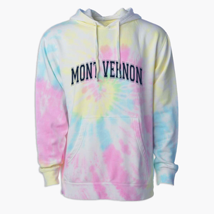 Mont Vernon New Hampshire Varsity Premium Tie-Dye Hoodie