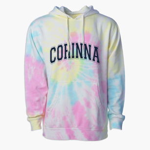 Corinna Maine Varsity Premium Tie-Dye Hoodie
