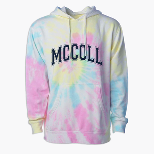 Mccoll South Carolina Varsity Premium Tie-Dye Hoodie