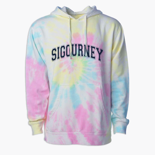 Sigourney Iowa Varsity Premium Tie-Dye Hoodie