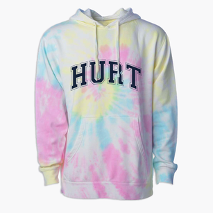 Hurt Virginia Varsity Premium Tie-Dye Hoodie