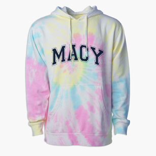 Macy Nebraska Varsity Premium Tie-Dye Hoodie