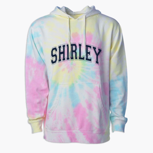 Shirley Indiana Varsity Premium Tie-Dye Hoodie