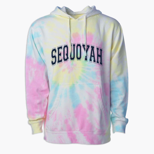 Sequoyah Oklahoma Varsity Premium Tie-Dye Hoodie
