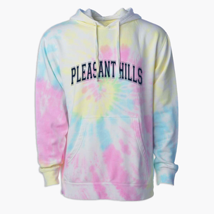 Pleasant Hills Ohio Varsity Premium Tie-Dye Hoodie