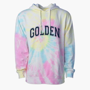 Golden Missouri Varsity Premium Tie-Dye Hoodie