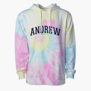 Andrew Iowa Varsity Premium Tie-Dye Hoodie