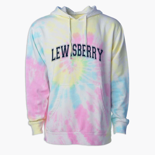 Lewisberry Pennsylvania Varsity Premium Tie-Dye Hoodie