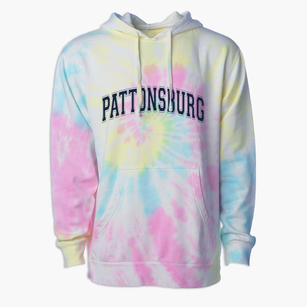 Pattonsburg Missouri Varsity Premium Tie-Dye Hoodie