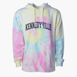 Kennedyville Maryland Varsity Premium Tie-Dye Hoodie