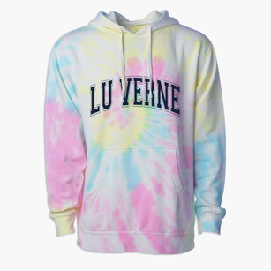 Lu Verne Iowa Varsity Premium Tie-Dye Hoodie
