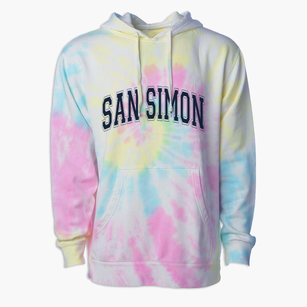 San Simon Arizona Varsity Premium Tie-Dye Hoodie