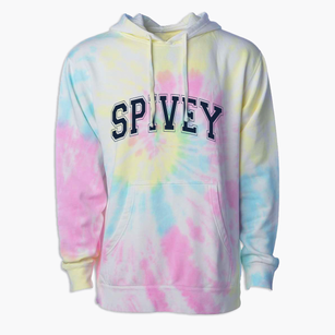 Spivey Kansas Varsity Premium Tie-Dye Hoodie