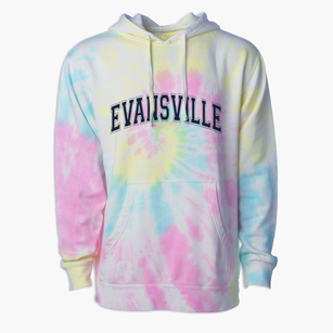 Evansville Alaska Varsity Premium Tie-Dye Hoodie