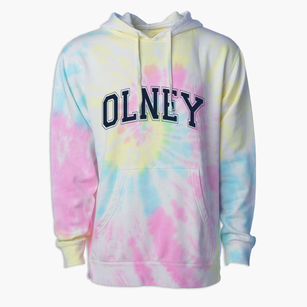 Olney Illinois Varsity Premium Tie-Dye Hoodie