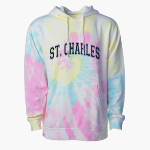 St. Charles Missouri Varsity Premium Tie-Dye Hoodie