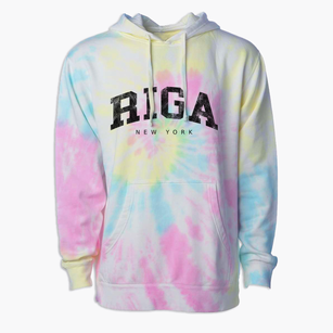 Riga New York Urban Vibe Premium Tie-Dye Hoodie
